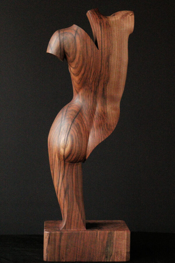 curvaceous#4, sculpture by leo pruijt nl, backside