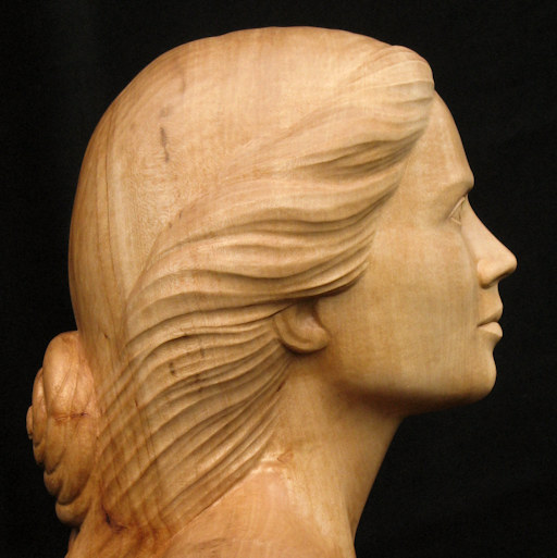 Guinevere, Sculpture by Leo Pruijt, NL