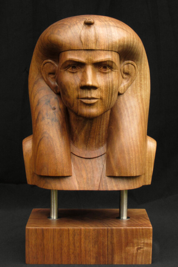 Hatshepsut, sculpture by Leo Pruijt, NL, a