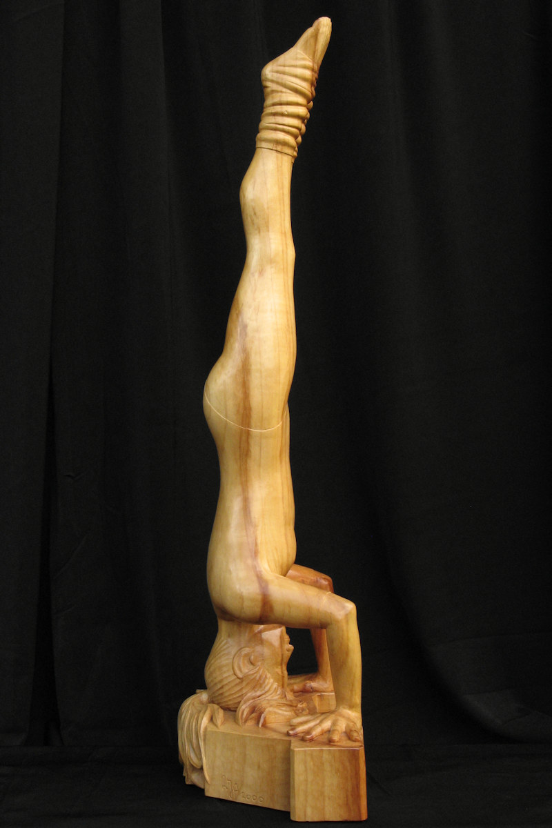 Head Position, sculpture by Leo Pruijt, NL, b